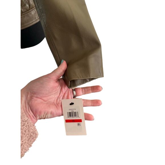 Cole Haan - Lambskin Leather Jacket - NWT - Size XS - Picture 4 of 8